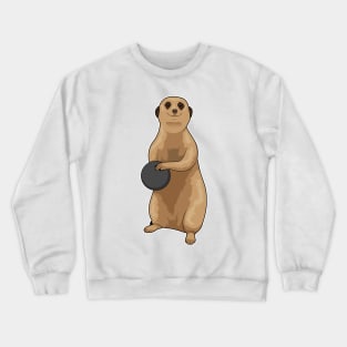 Meerkat Bowling Bowling ball Crewneck Sweatshirt